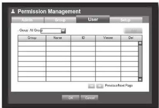 Hanwha SRD-443 - Setting the User - 1