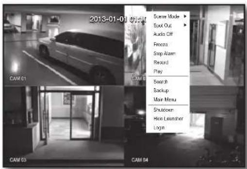 Hanwha SRD-443 - Login - 1