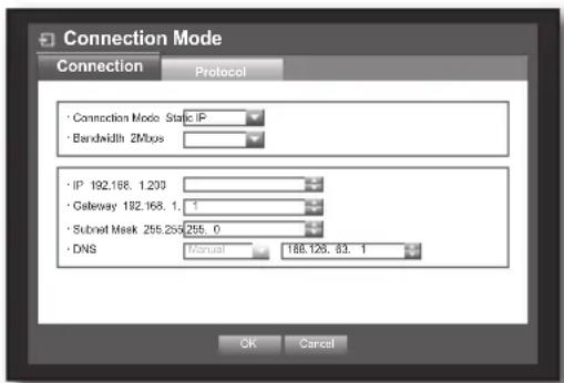 Hanwha SRD-443 - Setting the Connection - 2