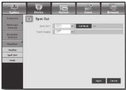 Hanwha SRD-443 - - Spot Out - 1