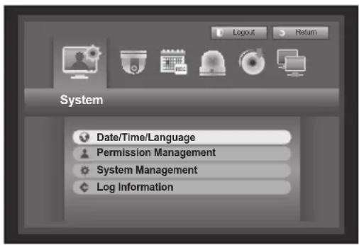 Hanwha SRD-880D - Setting the Date/Time/Language - 1