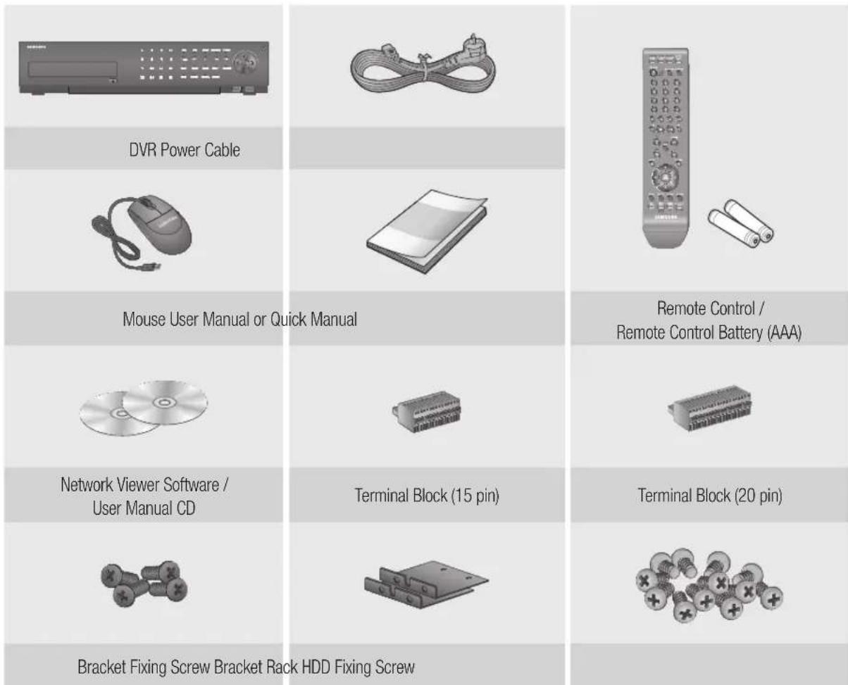 Hanwha SRD-880D - Package Contents - 1