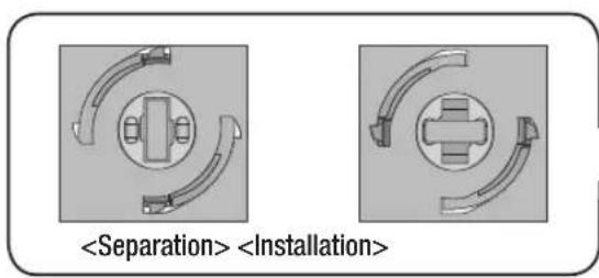 Hanwha SRD-880D - Cautions when Installing in the Rack - 3