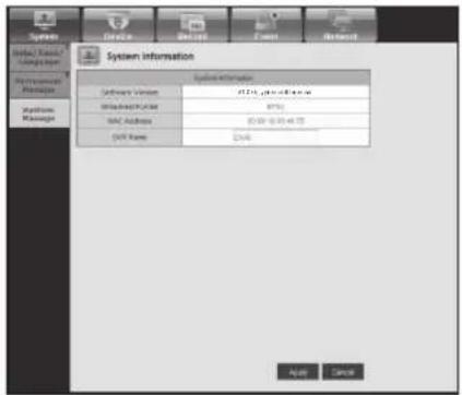Hanwha SRD-880D - • System Information - 1