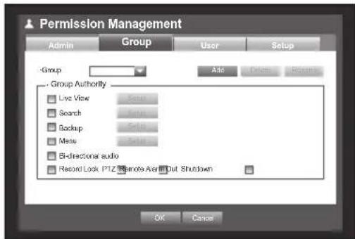 Hanwha SRD-880D - Setting the Group - 1