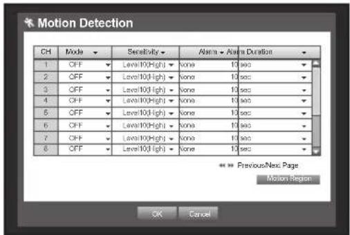 Hanwha SRD-880D - Motion Detection - 1