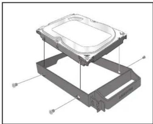 Hanwha SRD-880D - Installing the HDD - 6