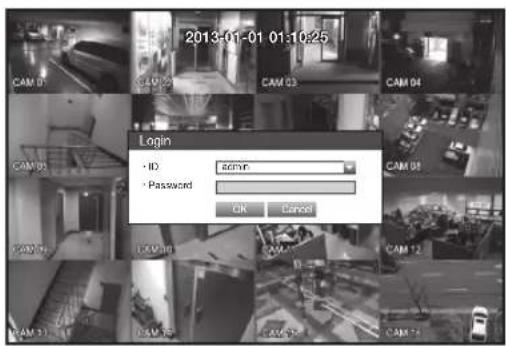 Hanwha SRD-880D - Login - 2