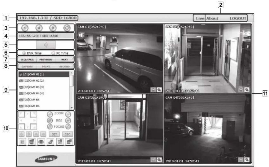Hanwha SRD-880D - USING LIVE VIEWER (Mac) - 1