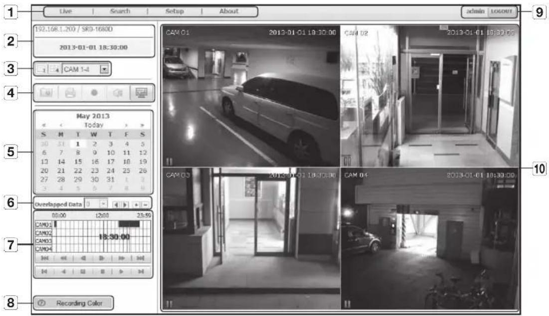 Hanwha SRD-880D - uSIng SeArch VleWer - 1