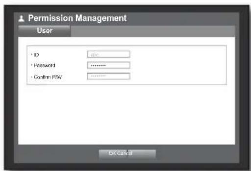 Hanwha SRD-850DC - To change the user password - 1