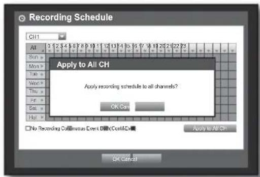Hanwha SRD-850DC - Recording Schedule - 4