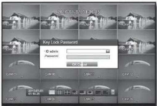 Hanwha SRD-850DC - Locking All Buttons - 1