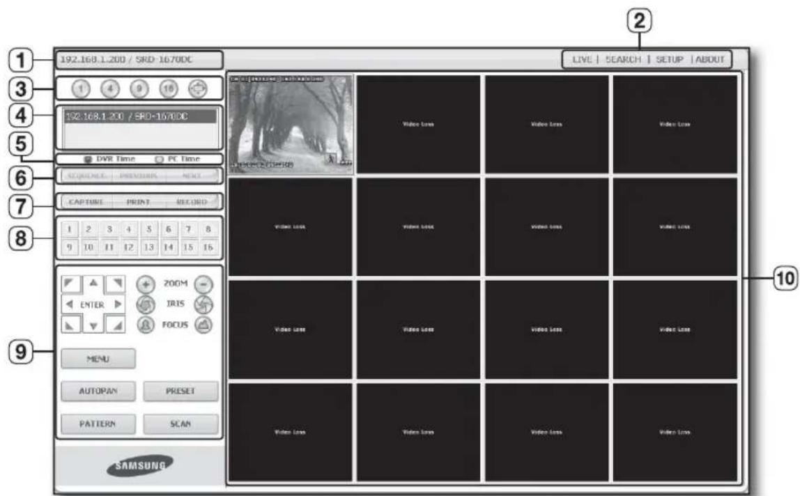 Hanwha SRD-850DC - CONNECTING WEB VIEWER - 8