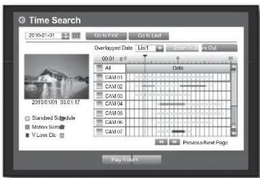 Hanwha SRD-850DC - Time Search - 2