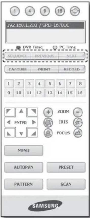 Hanwha SRD-850DC - CHANGING THE LIVE SCREEN MODE - 1