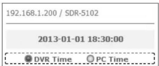 Hanwha SDS-P3042 - Setting the Display of the OSD Time Information - 1