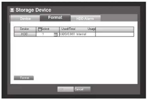 Hanwha SDS-P3042 - Formatting - 1