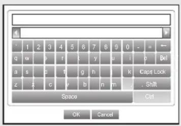 Hanwha SDS-P3042 - Using Virtual Keyboard - 1