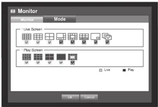 Hanwha SDS-P3042 - Setting the Screen Mode - 1