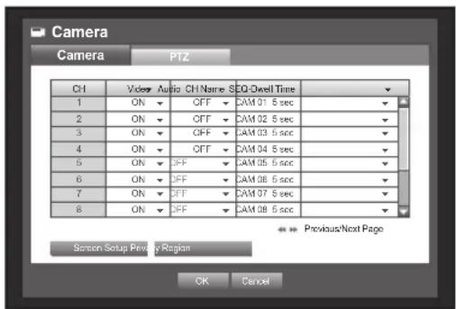 Hanwha SDS-P3042 - Setting the Camera - 2