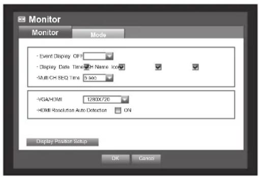 Hanwha SDS-P3042 - Screen Setup - 1