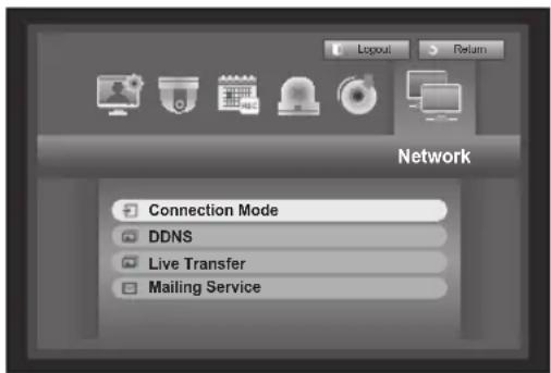Hanwha SDS-P3042 - Setting the Connection - 1