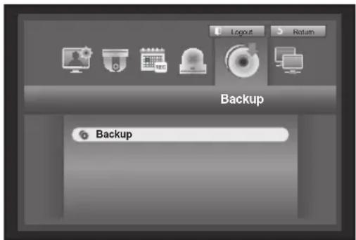 Hanwha SDS-P3042 - Setting the Backup - 1