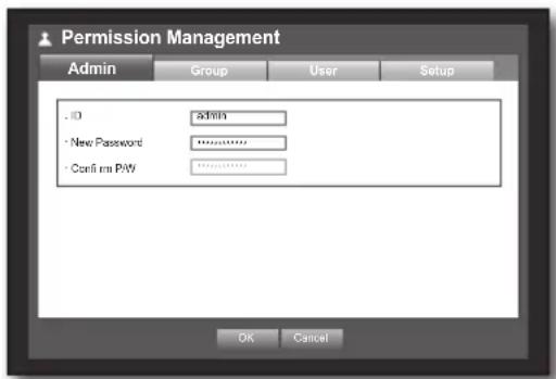 Hanwha SDS-P3042 - Setting the Administrator - 1