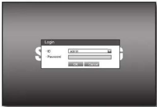 Hanwha SDS-P3042 - Login - 2
