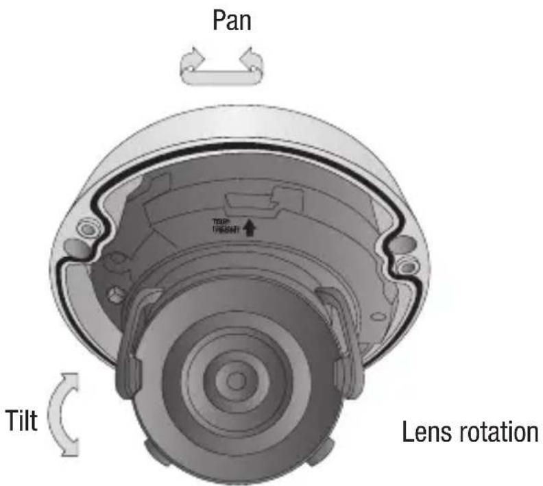 Hanwha Beyond SCV-5085 - Installing the camera on a ceiling or wall - 5