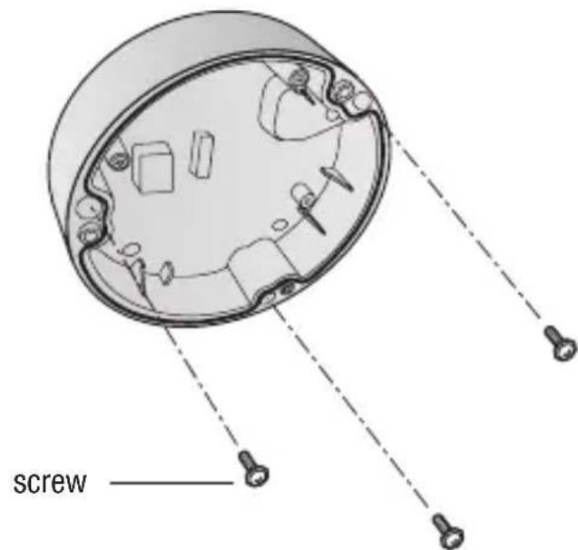 Hanwha Beyond SCV-5085 - Installing the camera on a ceiling or wall - 1
