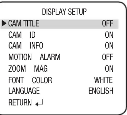 Hanwha SCO-2370 - USER MONITOR SETUP - 3