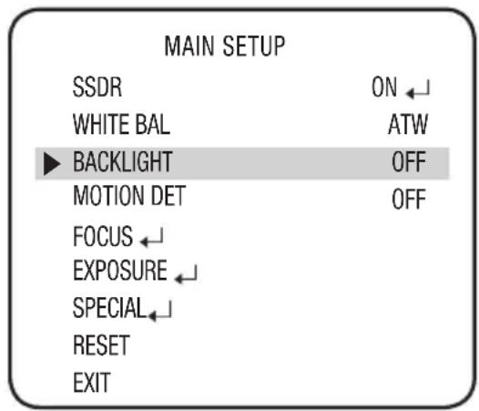 Hanwha SCO-2370 - BACKLIGHT - 1