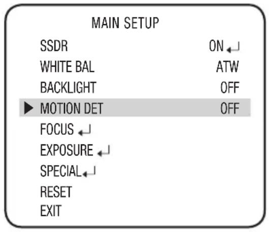 Hanwha SCO-2370 - MOTION DETECTION - 1