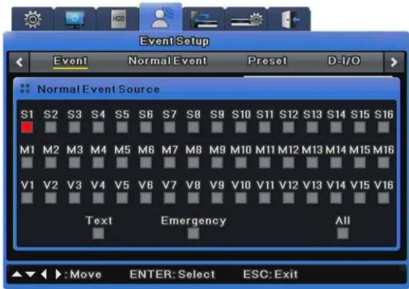 Hanwha SVR-3200 - Normal Event Source - 1