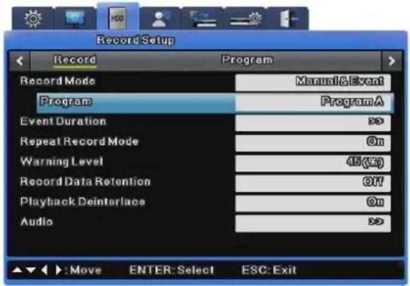 Hanwha SVR-3200 - Manual Recording - 1