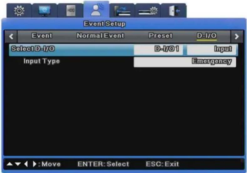 Hanwha SVR-3200 - Digital I/O - 1