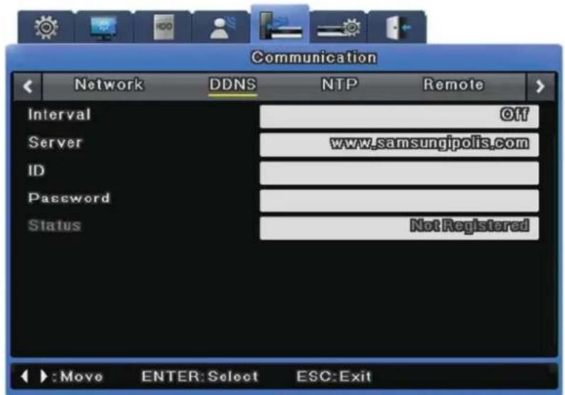 Hanwha SVR-3200 - 3) Configure the product for DDNS - 1