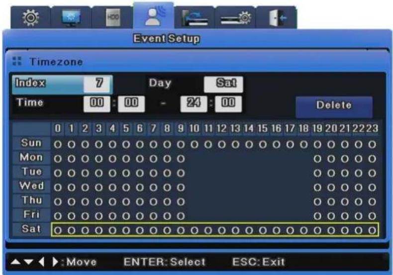 Hanwha SVR-3200 - Event Check Settings - 1