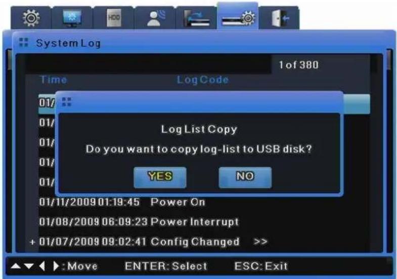 Hanwha SVR-3200 - Copying System Log - 1