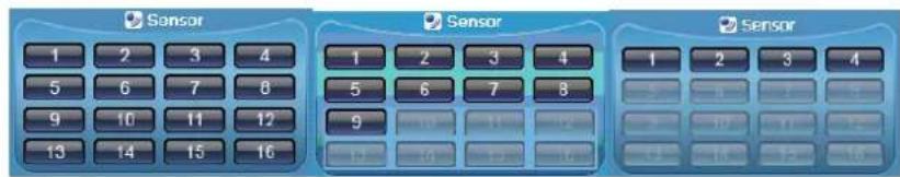 Hanwha SVR-3200 - Sensor indication - 1