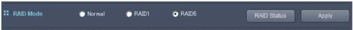 Hanwha SNR-6400 - RAID Mode - 1