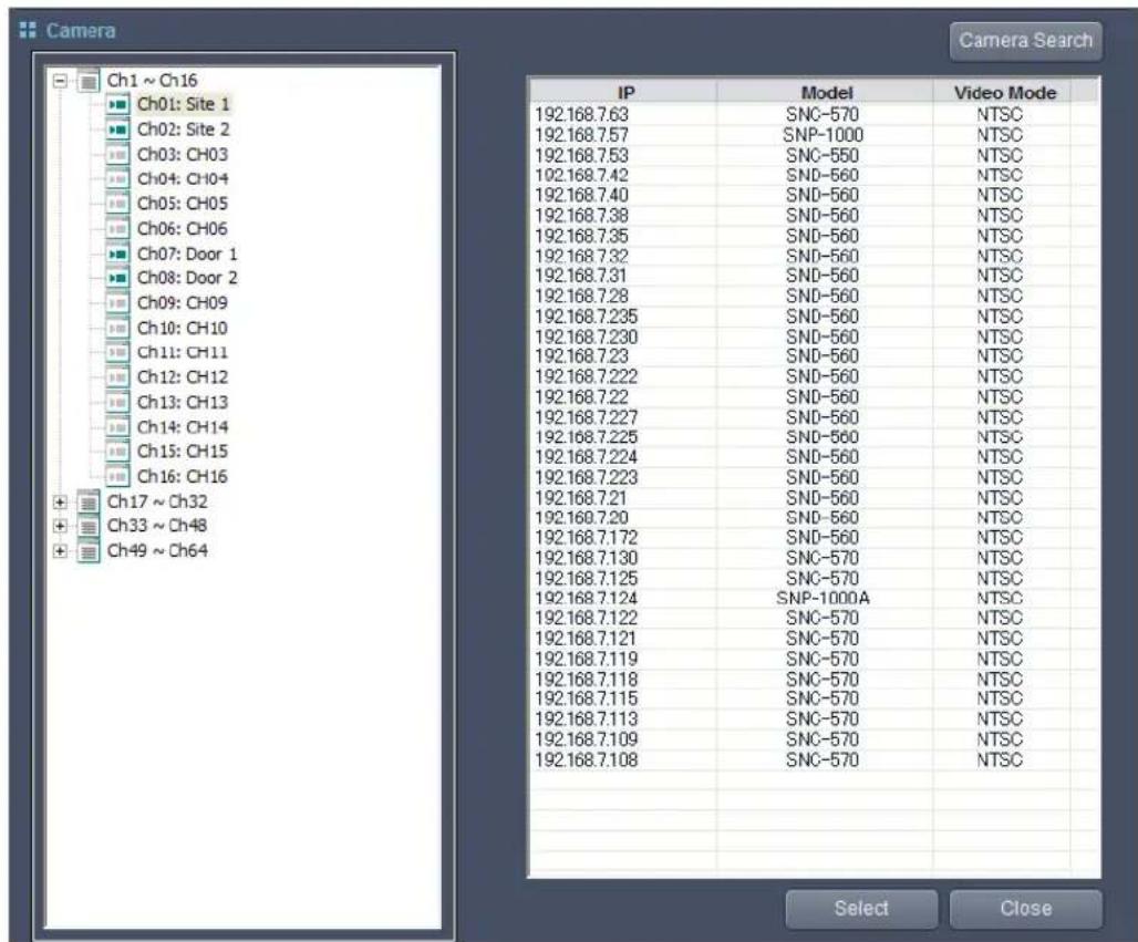 Hanwha SNR-6400 - Camera Setup - 6