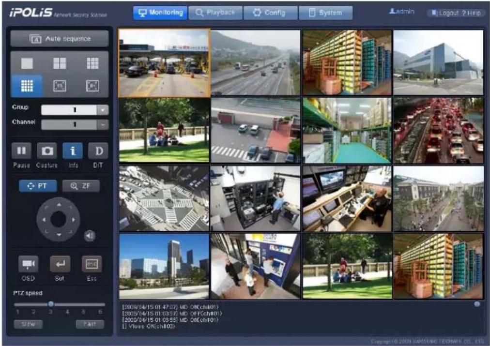 Hanwha SNR-6400 - Monitoring - 1