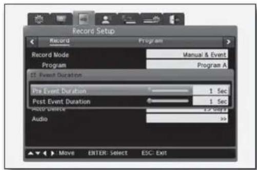 Hanwha SRD-480D - Record Settings - 1