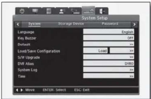 Hanwha SRD-480D - System Setting - 1