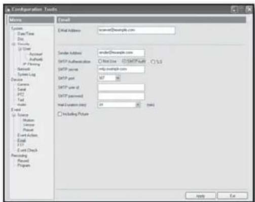 Hanwha SRD-480D - SMTP-Auth / TLS - 1