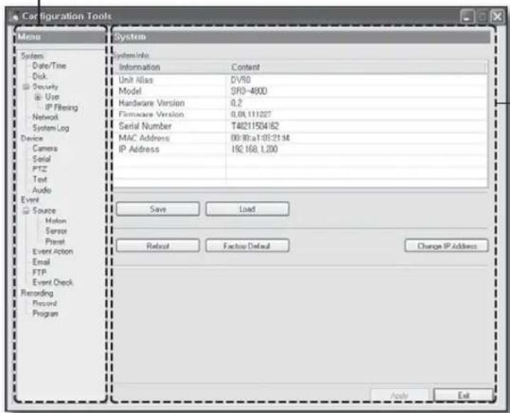 Hanwha SRD-480D - Using the Setup Viewer - 1