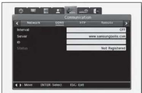 Hanwha SRD-480D - DDNS Setting - 1